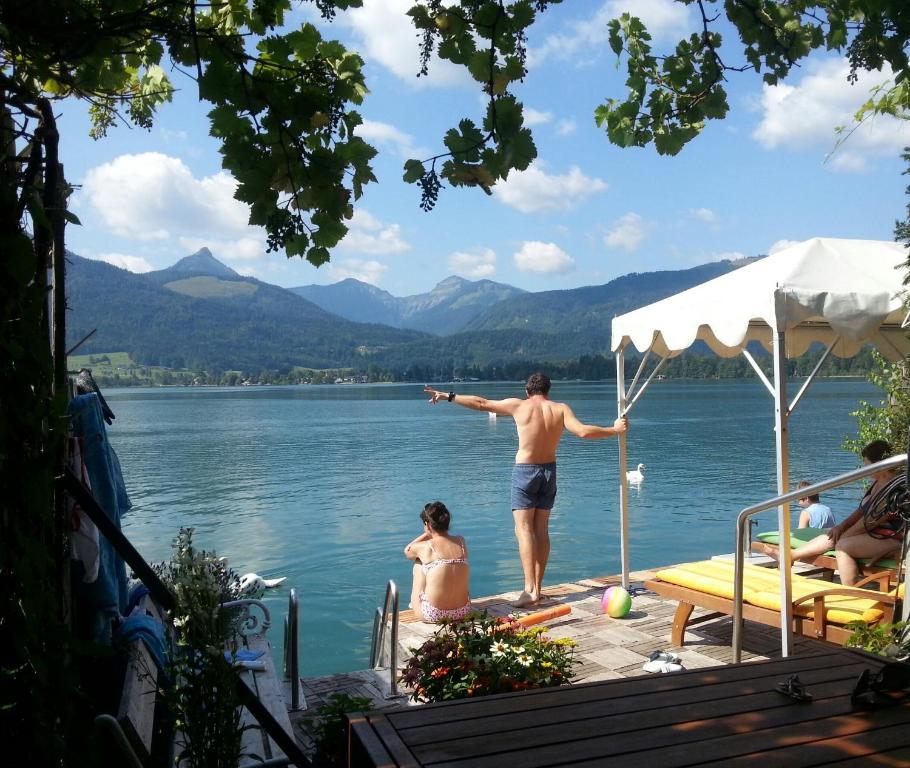 Haus Seegarten Sankt Wolfgang im Salzkammergut Luaran gambar